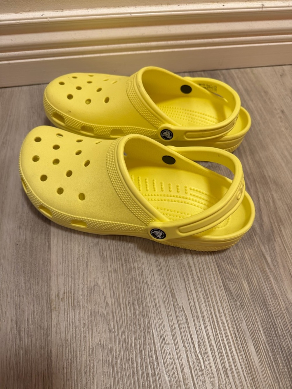 Yellow Crocs Clogs - Picture 2 of 2